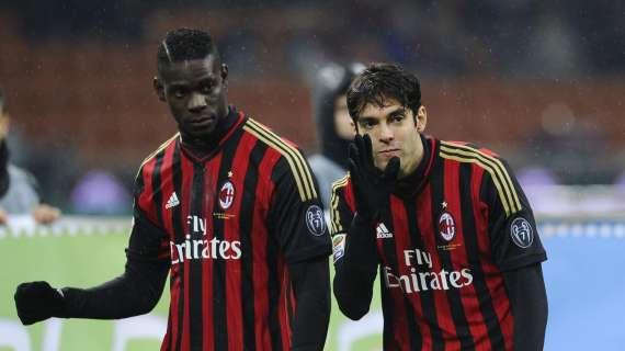 Milan-Bologna, le formazioni ufficiali: Kakà in campo