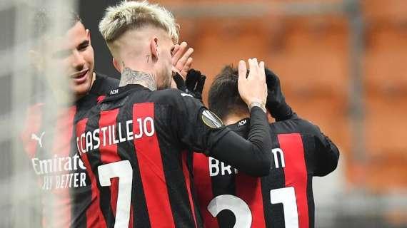 MN - Verso Milan-Juventus: unico ballottaggio Castillejo-Diaz, Krunic al posto di Tonali