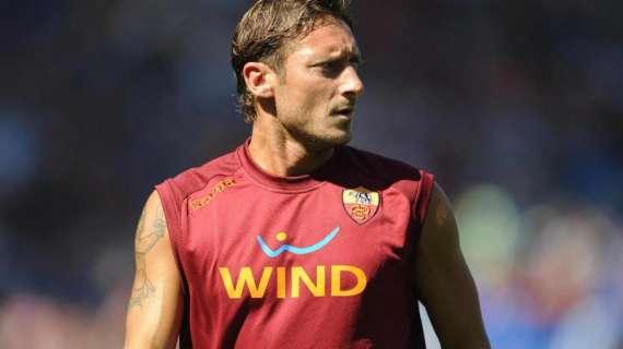 Totti sullo scudetto: "Roba da squadre del Nord"