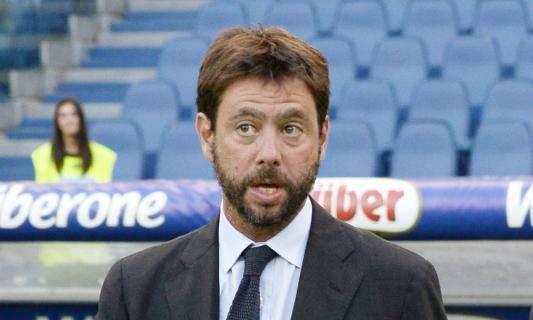 MN - Andrea Agnelli in sede al Milan: visita di cortesia della Juve
