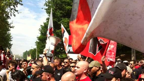 Ringhio, Clarence, Sandro, Pippo: i tifosi ringraziano i senatori (FOTO)