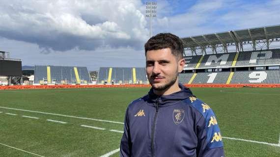 Empoli, Cacace: "Milan in buon momento, ma non partiamo certo battuti"