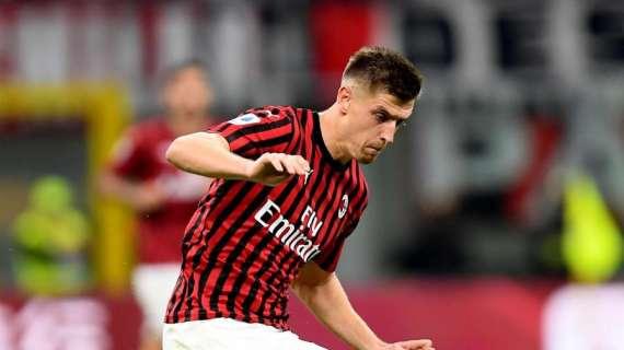 Milan, lo scatto tra Reina e Piatek. Il Milan avrà bisogno dei suoi gol