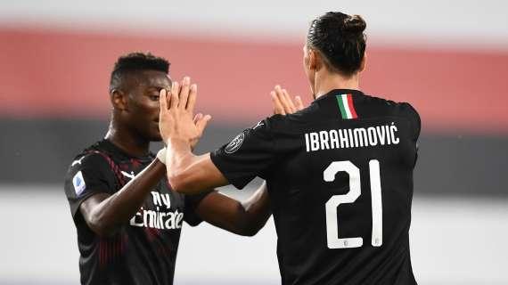 Gazzetta - Milan, Ibra non è ancora guarito: è una corsa contro il tempo, se non recupera spazio a Leao nel derby