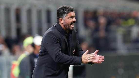 Gattuso a Sky: "Soddisfatto del risultato ma abbiamo sbagliato tanto, Cutrone fa bene al gruppo. Ibra? Parlo di chi alleno"