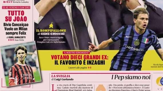 La Gazzetta in apertura sul Milan: "Tutto su Joao"