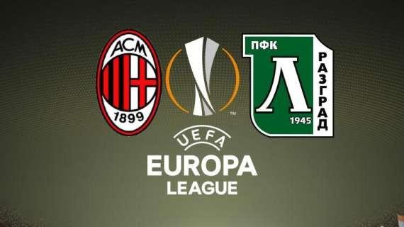 LIVE MN - Europa League, sarà Ludogorets-Milan ai sedicesimi: date e orari. I bulgari: "Non sottovalutateci"