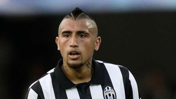 Juve, comunicato sull'infortunio di Vidal
