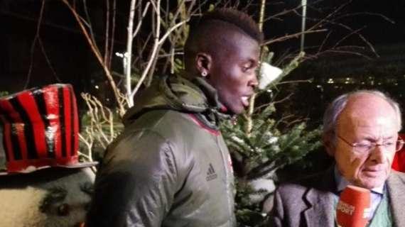 Niang a Premium: "Galliani mi è sempre stato vicino. A Roma per fare punti. I gol? Arriveranno"