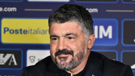 Nazionale, il ct Gattuso fa visita al Bologna di Italiano