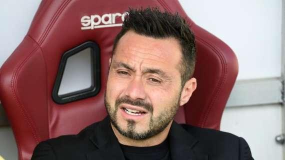 Sassuolo, De Zerbi avvisa: "Vogliamo tenerci stretto il decimo posto"