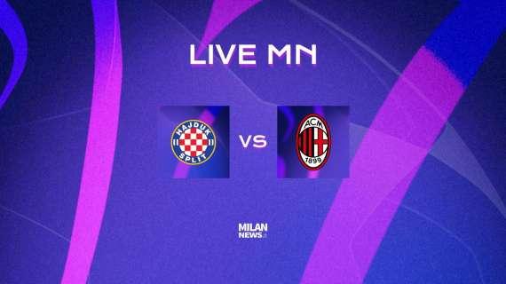 LIVE MN - Hajduk Spalato-Milan (3-1): termina qui il sogno europeo dei rossoneri