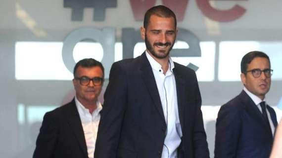 Bonucci a MTV: "Agitato per l'esordio di giovedì, sarà emozionante. Vi spiego la mia ricetta per tornare a vincere"