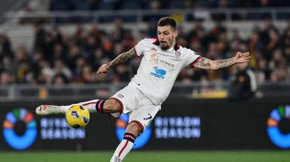 Cagliari, Gaetano espulso contro il Lecce: salterà il Milan