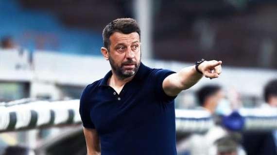 MN - D'Aversa in conferenza: "Risultato troppo pesante, troppi errori nostri"