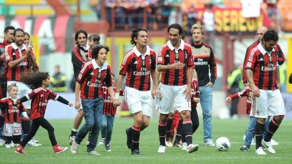...Lacrime e brividi per la vittoria della famiglia Milan