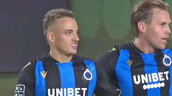 Milan, piace Noa Lang del Bruges: può fare l'attaccante esterno, il trequartista e anche la prima punta 