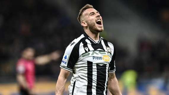 Udinese, sono sei i giocatori diffidati per la sfida con il Milan