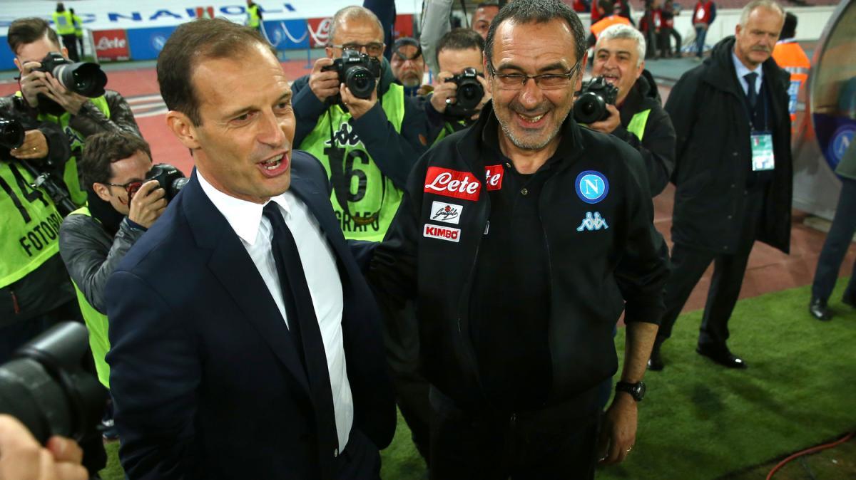 Verso Milan-Lazio, quello di stasera sarà il 20° confronto tra Allegri e Sarri: il bilancio dei precedenti