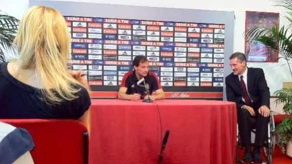 Allegri: "Ecco la formazione di domani. Martedì tornano Pato e Binho. Mister X al momento non c'è"