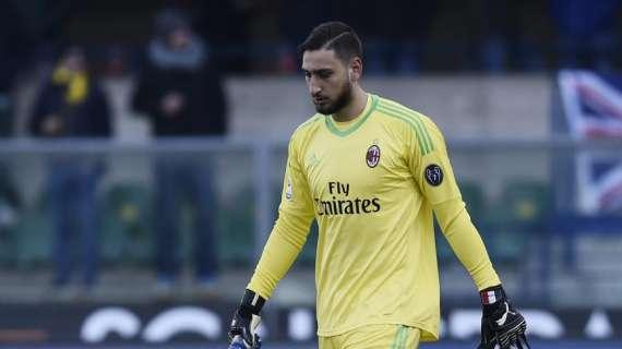 Milan, prove di riavvicinamento tra Donnarumma e i tifosi: a Verona timidi applausi per Gigio