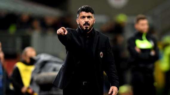 Probabile formazione - Milan in emergenza contro la Lazio: Gattuso sceglie la difesa a tre, a centrocampo Borini in vantaggio su Laxalt