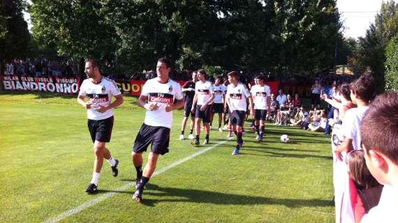 LIVE MN - Raduno 2012: Berlusconi non verrà a Milanello, Ganz ha segnato il primo gol (Foto)