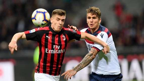 Montella: "Piatek è uno dei migliori al mondo nel giocare in profondità, ma anche Cutrone è cresciuto tanto"