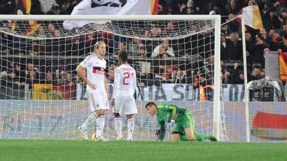 A Roma riemergono tutti i difetti del Milan: il mercato "sarebbe" una panacea