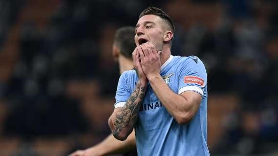 Lazio, in 10 con l'influenza. Sarri spera di recuperare Milinkovic-Savic