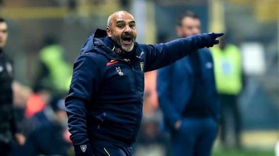Lecce, Liverani: "Gare contro Atalanta e Milan sono proibitive, ma tutto può succedere"