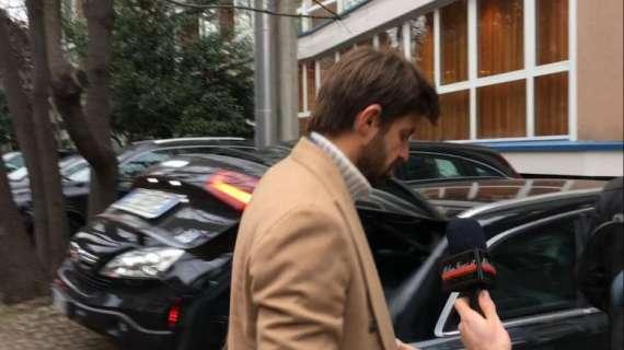 VIDEO MN - Gli arrivi di Storari e Gabriel alla clinica "La Madonnina"