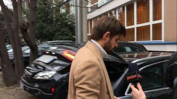 MN - Storari è arrivato alla clinica La Madonnina per sostenere le visite mediche