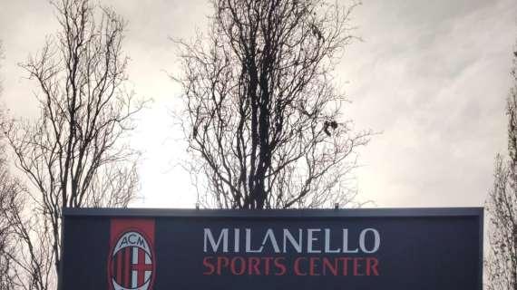 Nevicata su Milanello, il club: "Comincia a somigliare alla Norvegia, vero Hauge?"