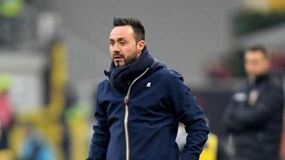 MN - Sassuolo, De Zerbi: "Contenti del pareggio, ma potevamo fare di più"