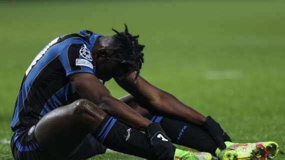 Atalanta, sospiro di sollievo per Zapata: la lesione muscolare è di lieve entità