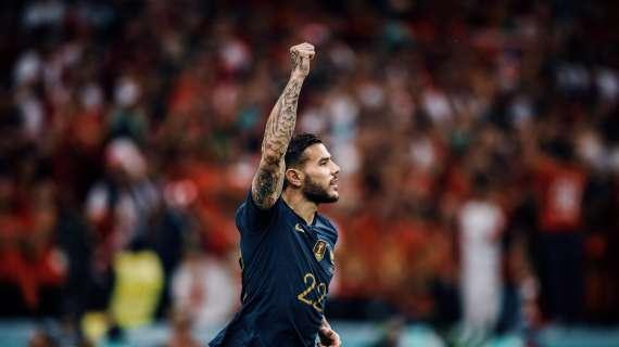 Francia, Theo Hernandez è tornato ad allenarsi regolarmente in gruppo