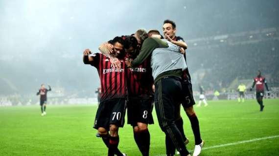 CorSera - Milan, c’è rammarico ma Montella è soddisfatto: i rossoneri sono una vera squadra. Secondo posto agguantato