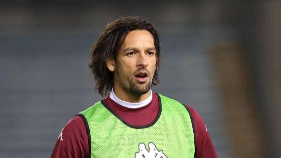 Torino, elongazione muscolare per Amauri: l'attaccante granata salterà il Milan