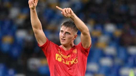 Colombo salva il Lecce: "Ho pianto. Ora vogliamo festeggiare con i tifosi"