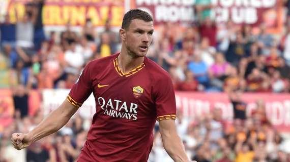 I risultati del pomeriggio, Dzeko segna nel recupero e la Roma scavalca il Milan