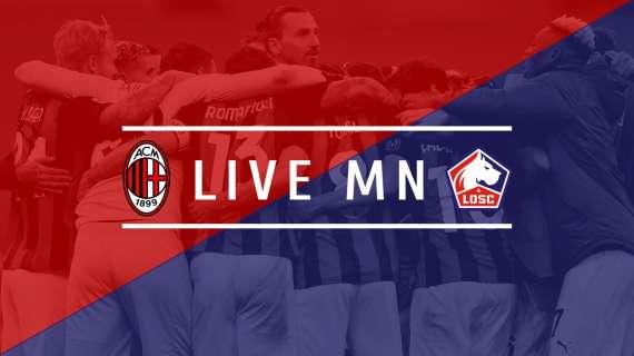 LIVE MN - Europa League, Milan-Lille (0-3) - Tripletta di Yazici, serata no per i rossoneri