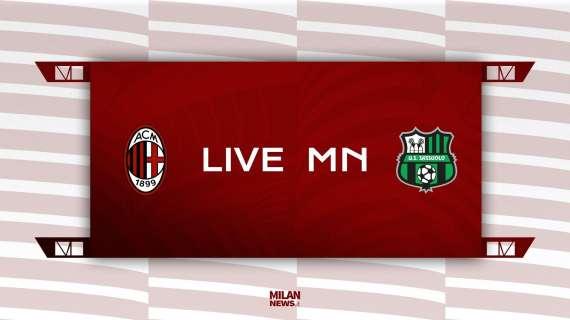 LIVE MN - Milan-Sassuolo (1-3): fine partita. Sconfitta meritata per i rossoneri