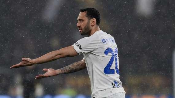 Inter, scudetto nel derby il 21 aprile? Calhanoglu ai tifosi: "Calma..."