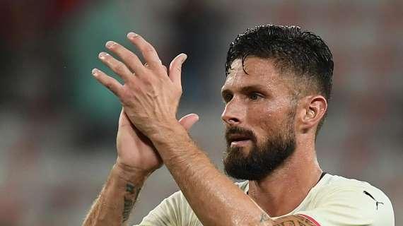 Giroud: "Sono molto felice, ci sono molte speranze per il futuro. Non vedo l'ora di iniziare la Serie A"