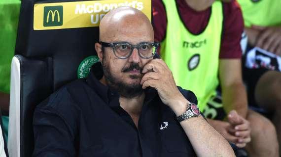Udinese, Marino: "La prima di campionato contro il Milan? Meglio non si poteva cominciare..."