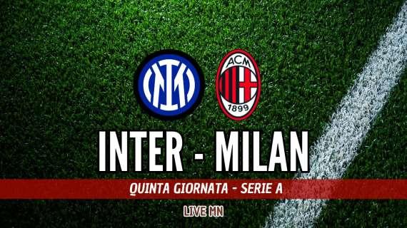LIVE MN - Inter-Milan (1-2): È FINITA!!! Il Milan torna a vincere il derby nel segno di Pulisic e Gabbia
