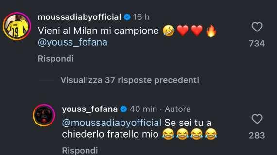 Diaby chiama Fofana al Milan. E il centrocampista risponde: "Se sei tu a chiederlo fratello mio..."