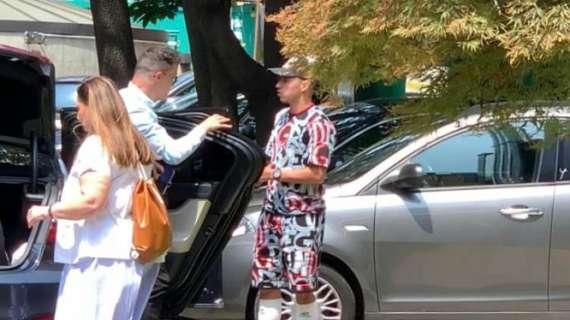 FOTO MN - Milan, Bennacer alla clinica La Madonnina per le visite mediche