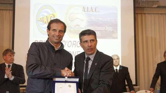 FOTO - Allegri riceve la "Briglia d'Oro" a Siena
